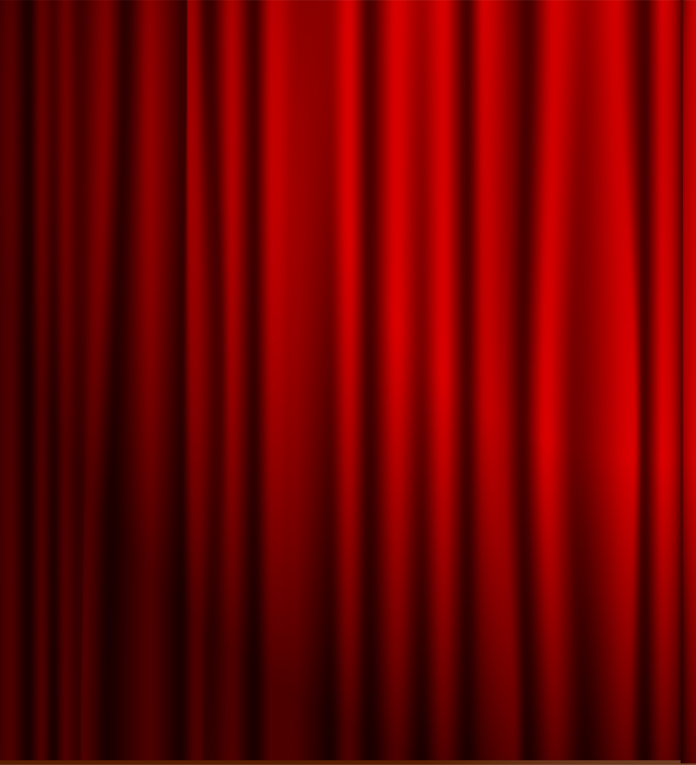 Curtain left